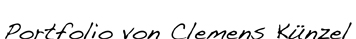 Portfolio von Clemens K&uuml;zel